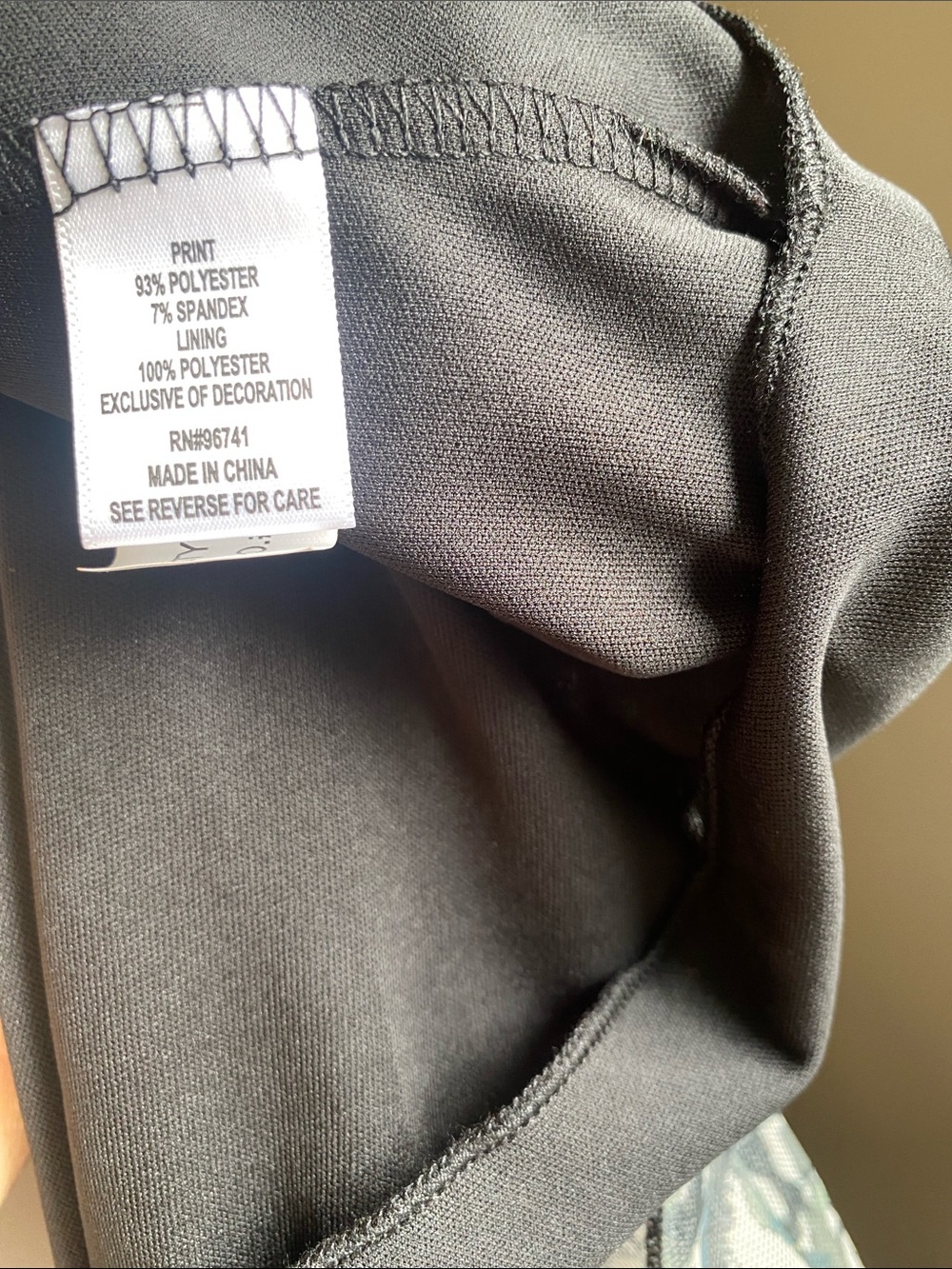 Oak & Trellis Sheer Chic Asymmetrical V-Neck Dress - Picture 14 of 14